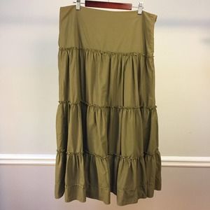 Xdye Tiered Boho Skirt - Beautiful!